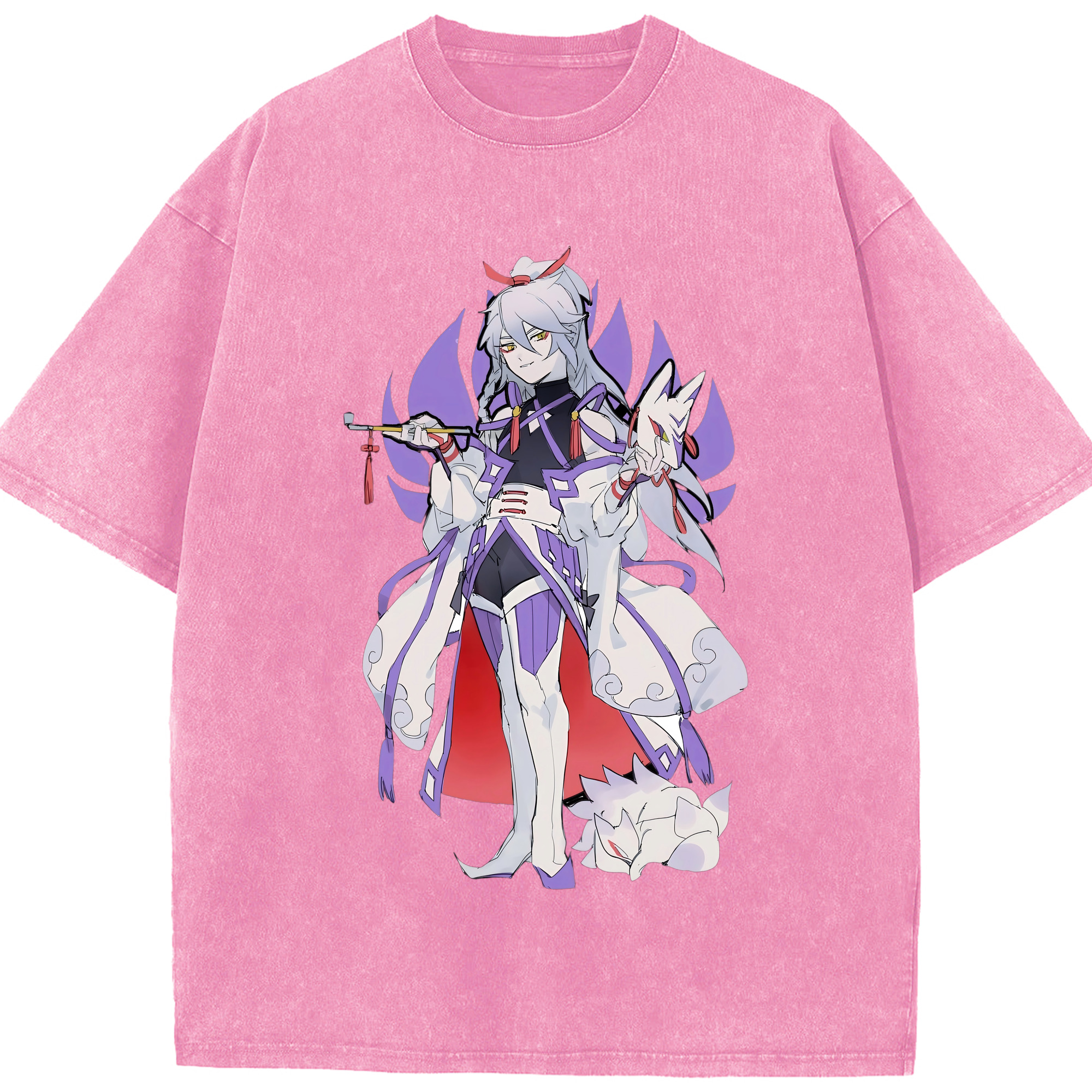 （画像用） 妖怪ウォッチ Yo-kai Watch 綿100% ヴィンテージ風 半袖Tシャツ（フロントプリント）